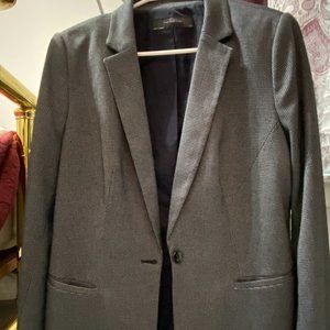 Cute Blazer, The Limited, Size Large, Gray & Navy